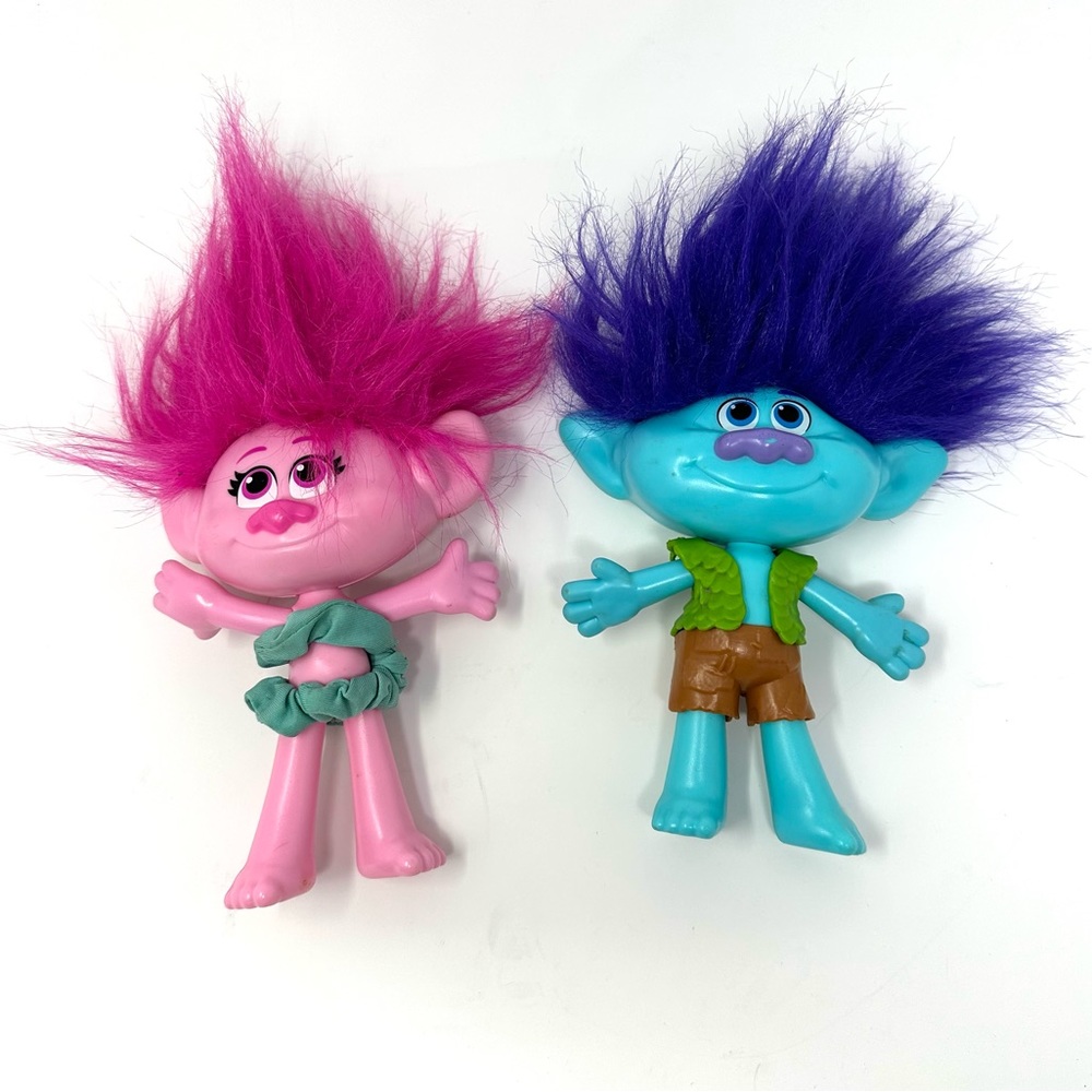 Trolls World Tour Friendship Pack Dolls 2 piece Set POPPY & BRANCH